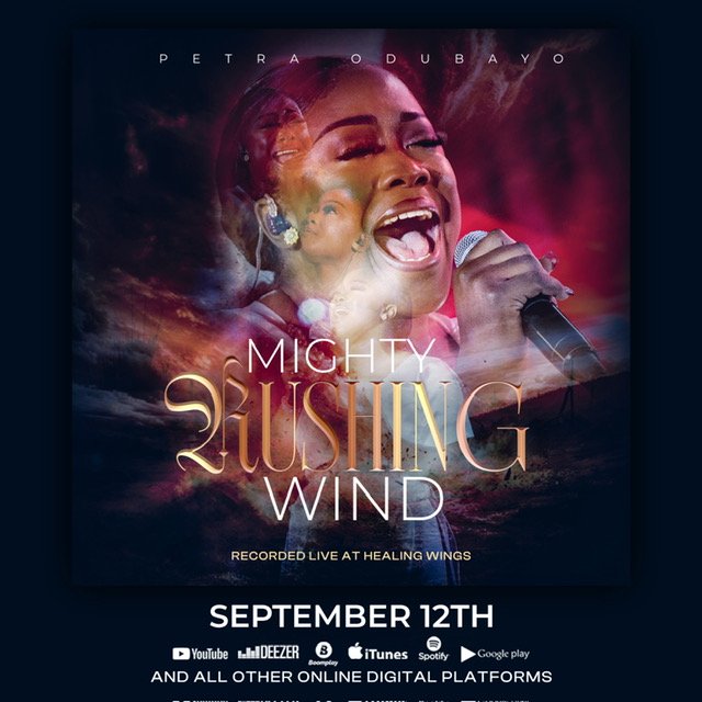 Petra Odubayo to Release Powerful New Single “Mighty Rushing Wind” on September 12, 2025 