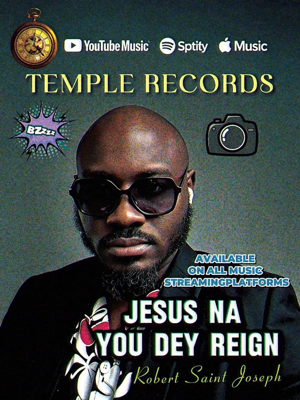 Robert Saint Joseph Releases Holy Jesus Album Featuring Inspiring Gospel Songs