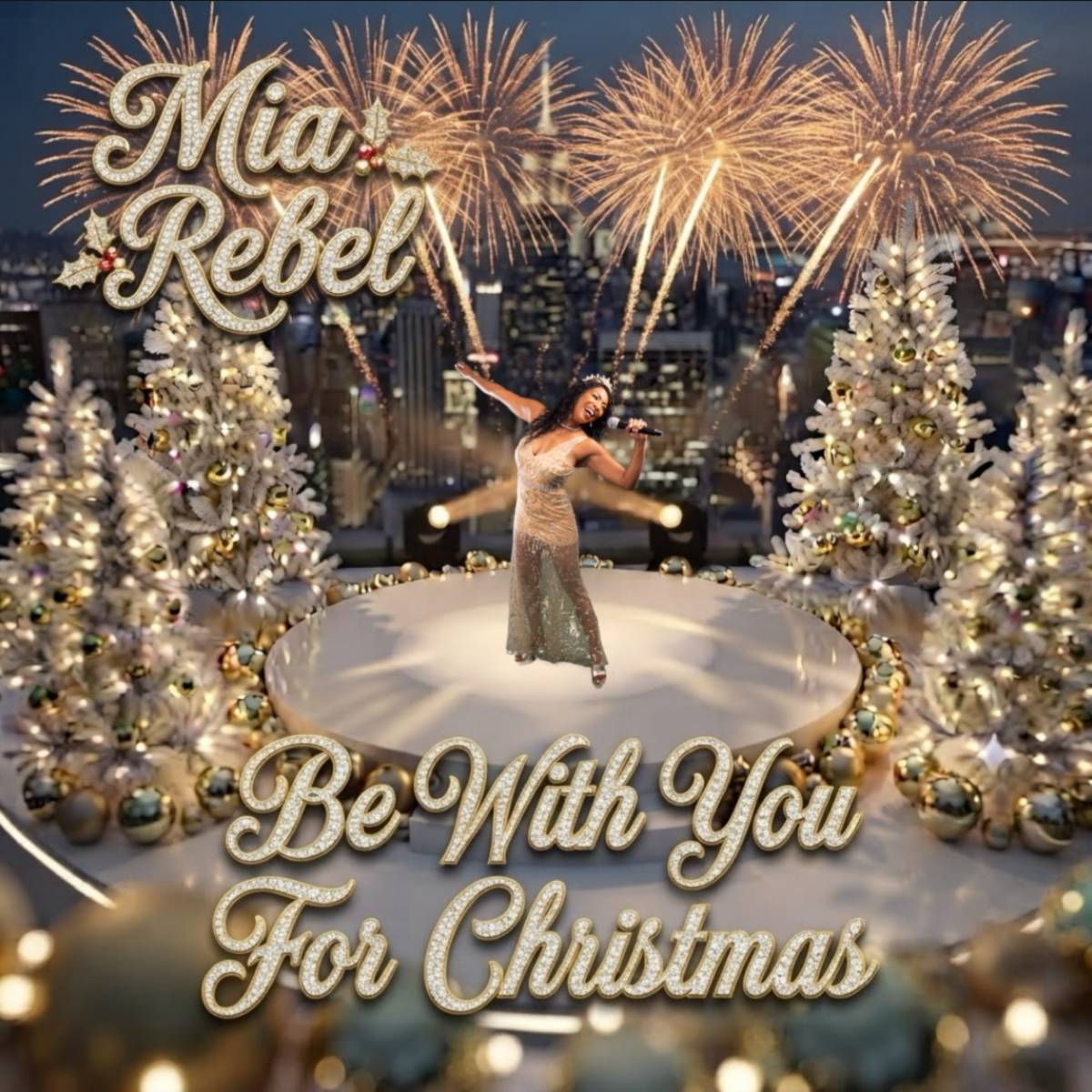 Mia Rebel releases Be With You For Christmas holiday song