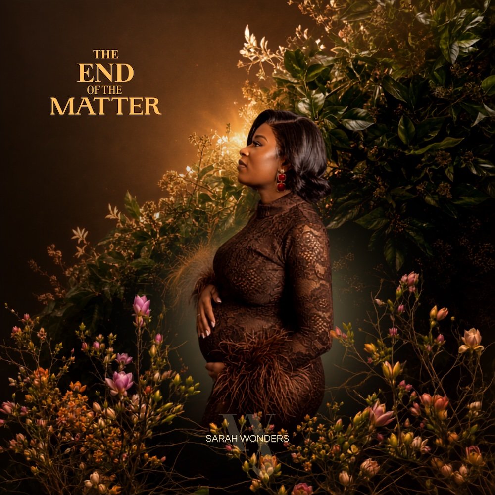 Sarah Wonders The End of the Matter debut gospel album cover