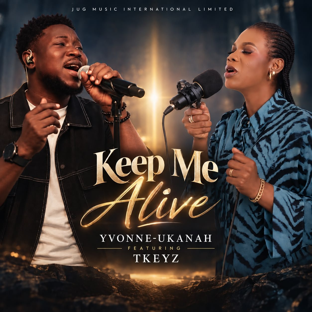 Yvonne-Ukanah and Tkeyz release Keep Me Alive gospel song